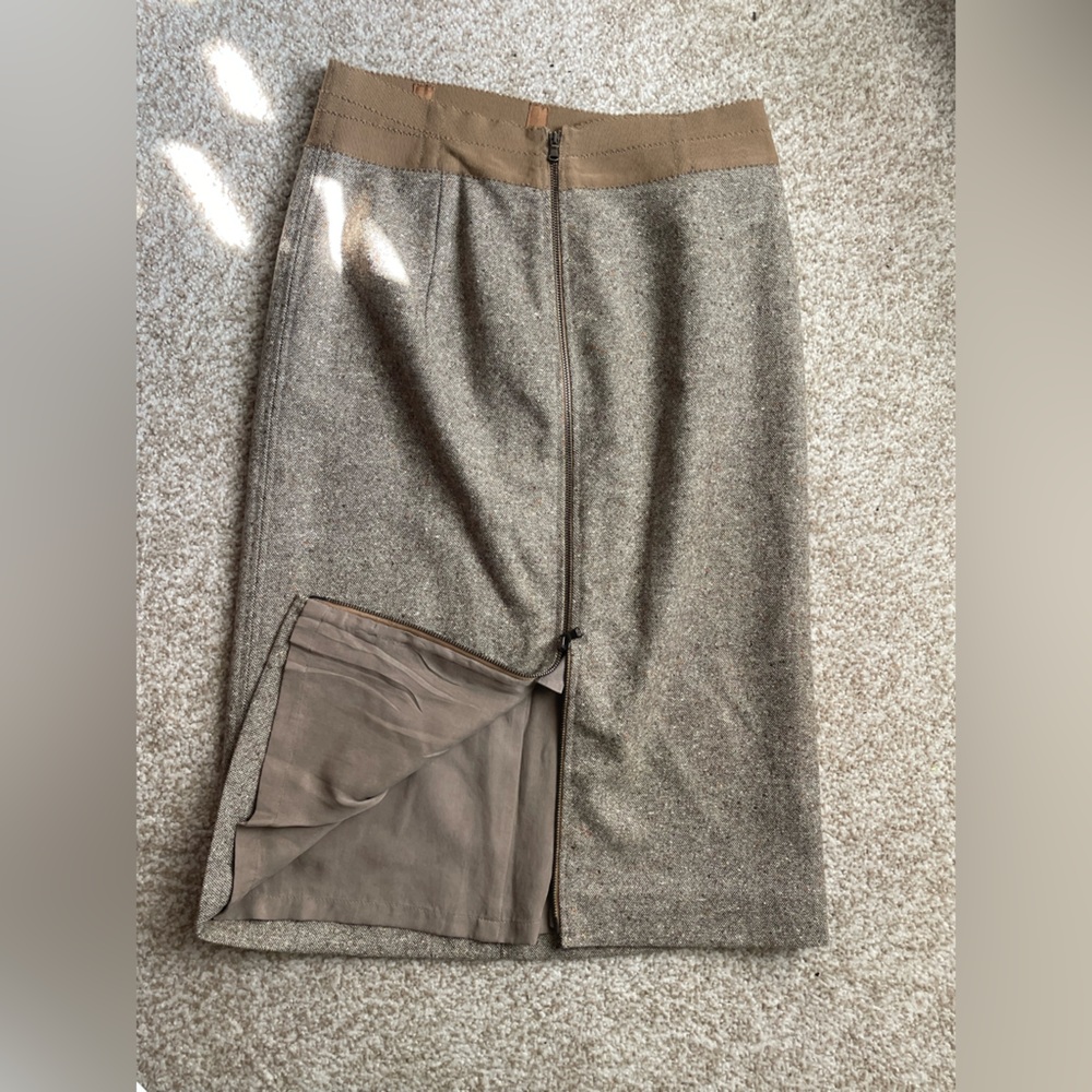 Stella McCartney Stunning Brown Tweed Skirt - Picture 5 of 11